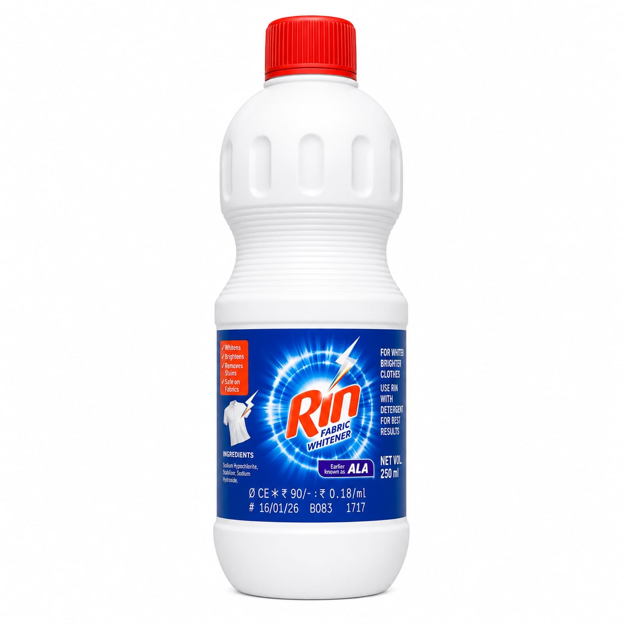 Rin fabric whitener known as alla