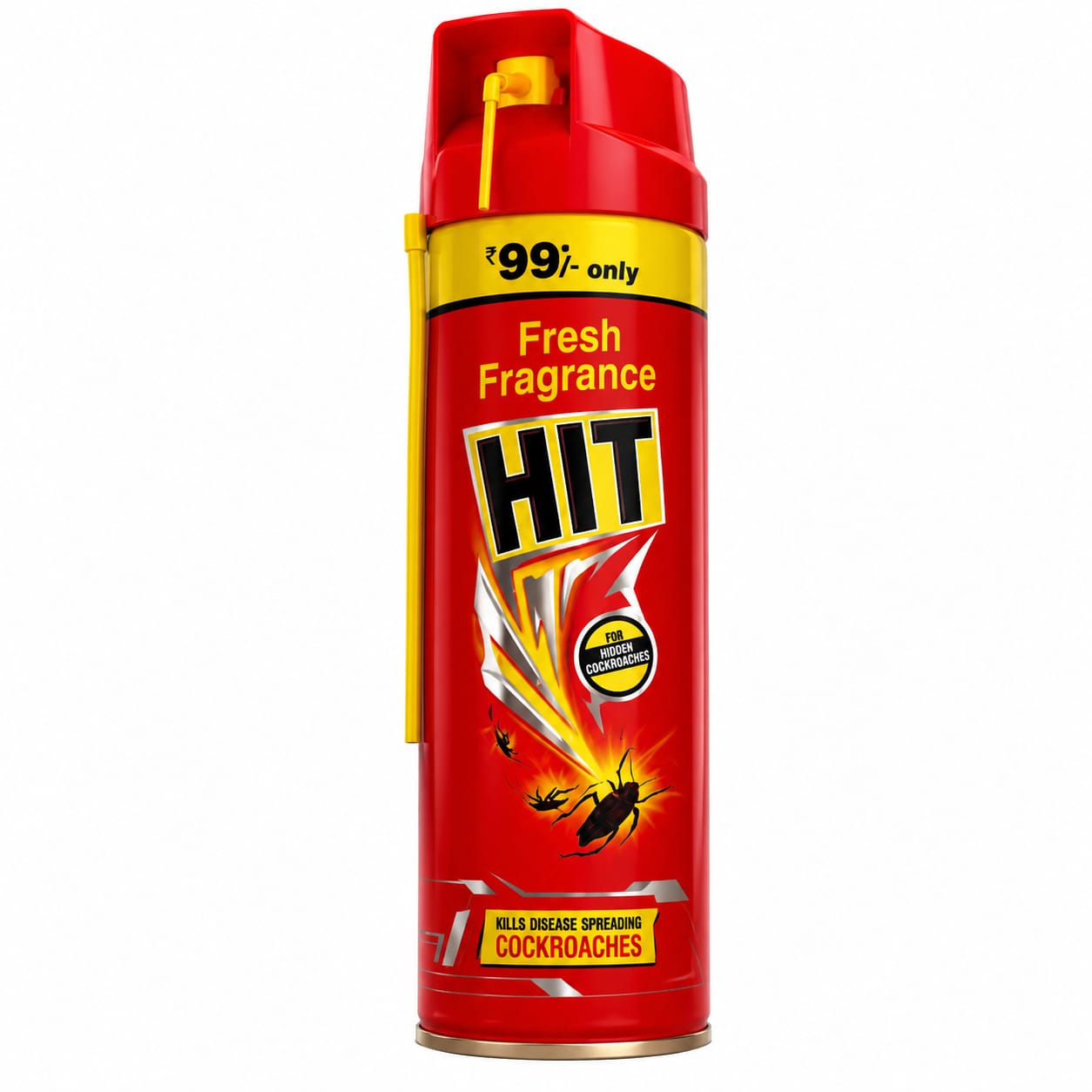 HIT Fresh Fragrance Cockroach Killer Spray – Instant Action | ₹99 Only