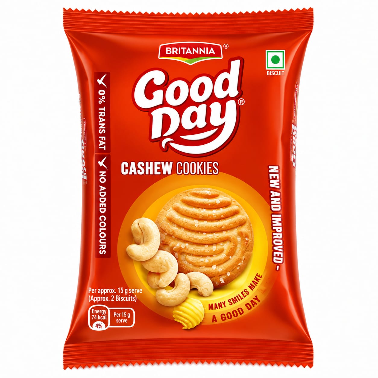 Britannia Good Day Cashew Cookies