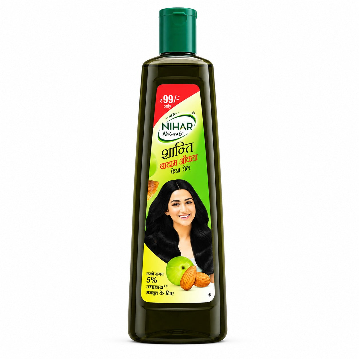 Nihar Naturals Shanti Badam Amla Kesh Tel – Healthy Hair Care